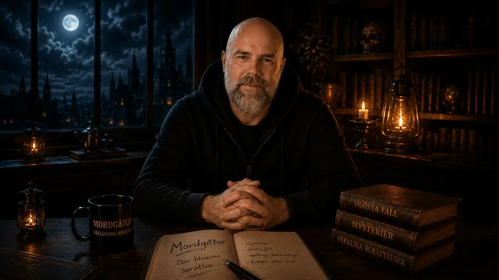 Jonny Zavall, författaren bakom Mordgåtor